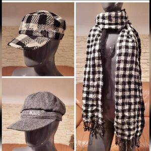 Scarf and two hats / caps